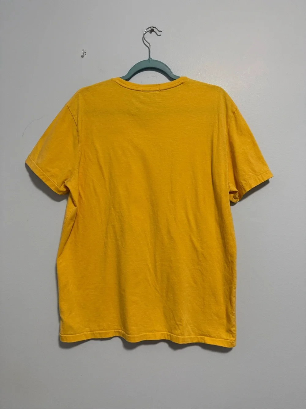 Polo Ralph Lauren Polo Bear T-Shirt Yellow Beach Ball Graphic 100% Cotton Mens L